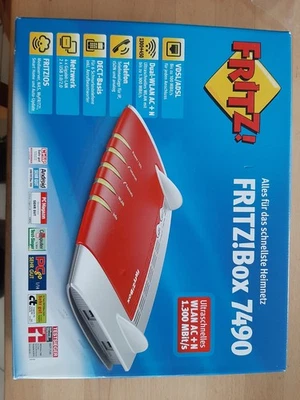 FRITZ!Box 7490 WLAN-Router - Bild 1 von 4