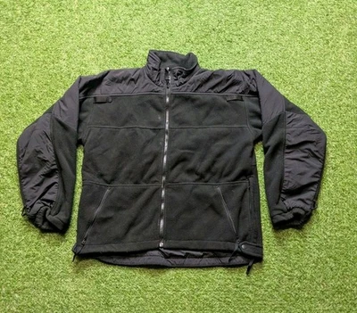 Chaqueta polar 511 Tactical Series para hombre talla mediana negra cremallera completa trabajo utilitario  Foto 1 de 4