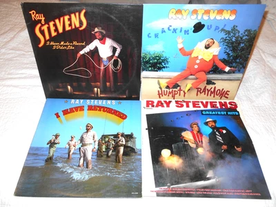 Ray Stevens Greatest Hits I Have Returned Crackin' Up! I've Never Made A LPs Lot - Image 1 of 2