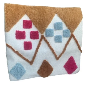 Funda Cojín Almohada Cremallera Ikea BRUNSTARR Algodón y Lana 20x20" Crema Multicolor - Imagen 1 de 14