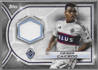 2023 Topps MLS - Relics Deiber Caicedo #R-CA (MEM) - Image 1 of 2