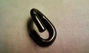 BOX OF 7 NEW, 1/4" SKID CHAIN REPAIR LINK, STEEL, #MCRL-2, NO. 2 JUMBO LINK - Picture 1 of 4
