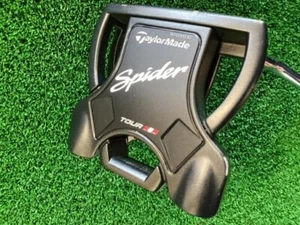 Taylor Made Spider Tour BLACK Double Bend 34" Putter EXPRESS from JAPAN - Picture 1 of 5