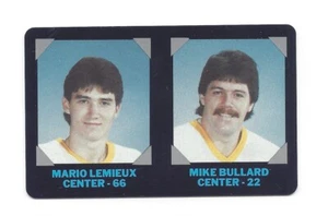 1985-86 7-ELEVEN MARIO LEMIEUX NOVATO #15 MIKE BULLARD NHL SERIE COLECCIONISTA 7-11 - Imagen 1 de 2