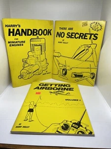 Lot 3 Harry's Handbooks RC Flying No Secrets Harry's Handbook Getting Airborne - Picture 1 of 19