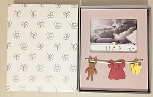 BABY Girl Nursery Picture Photo Frame by DAX for 4 x 3" photo ...w/Box NEW - Picture 1 of 3