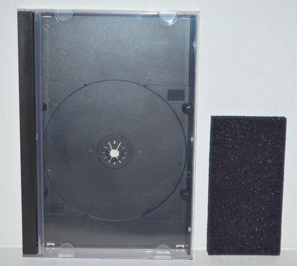 SEGA CD Saturn замена длинная коробка CD диск видео игры чехол держатель + пена - Изображение 1 из 4