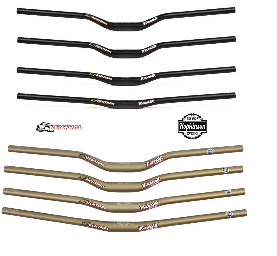 Renthal Fatbar Lite V2 - 31.8mm Clamp - 760mm wide - Handlebars MTB DH Enduro  - Image 1 of 1