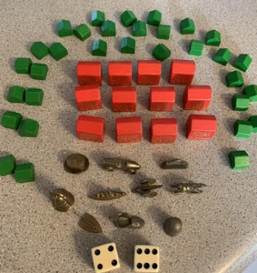 Monopoly anniversay gioco pezzi con dadi - Foto 1 di 4