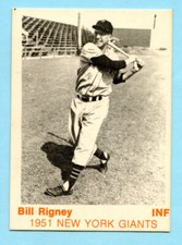1975 TCMA 1951 New York Giants - Bill Rigney - Box 912