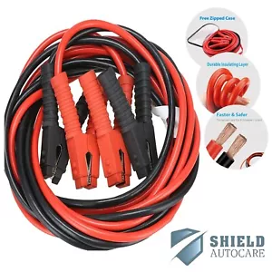 Starthilfekabel Starter Batterie Booster Kabel 1000 Ampere 6 m - 20 Fuß lang Schwerlast - Bild 1 von 1