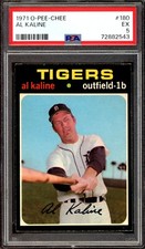 1971 TOPPS O-PEE-CHEE Baseball #180 Al Kaline HOF PSA 5 EX Tigers Looks Nicer