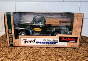 VINTAGE ~ ERTL Collectibles Coin Bank 1940 Ford Pickup True Value Hdwe ~SEE NOTE - Picture 1 of 10
