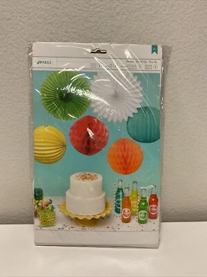 American Crafts Circle Lanterns Honeycomb Paper Decorations - 6 pieces - Image 1 of 2