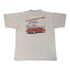 Vintage 90s Porsche Promo T Shirt Xxl Driving German Car Single Stitch 911t
