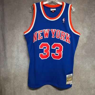 Camiseta deportiva Mitchell & Ness NBA New York Knicks Patrick Ewing 33 Swingman para hombre XL nueva sin etiquetas Foto 1 de 4