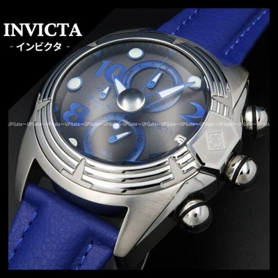 Reloj Hombre Invicta Lupah 43877 Cronógrafo Azul Usado Foto 1 de 4