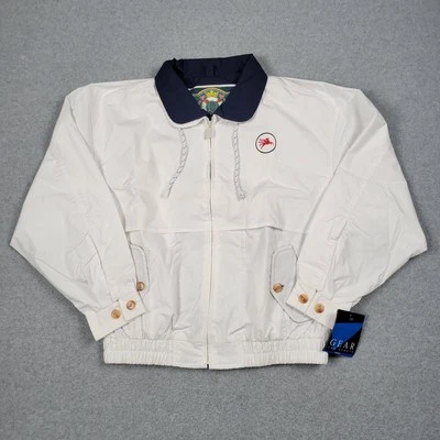 Vintage Mobile Oil Jacket Mens Medium Pegasus Lubricants Exploration Production - Image 1 of 4