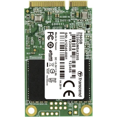 Transcend MSA230S 256 GB Interne mSATA SSD mSATA Retail TS256GMSA230S - Bild 1 von 4