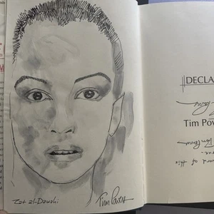 Declare by Tim Powers – Signed Twice + Original Drawing – Limited First Edition - Picture 1 of 14