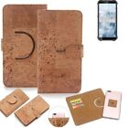 360 wallet case cork cover for Oukitel WP5 Pro case bag