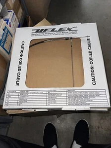 UFLEX,MARINE COILED CONTROL CABLE;C8X19. - Picture 1 of 5