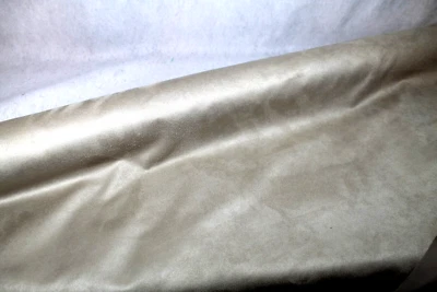 Light Brown Tan Suede like Tapestry Upholstery Indoor Fabric 54" - Image 1 of 3