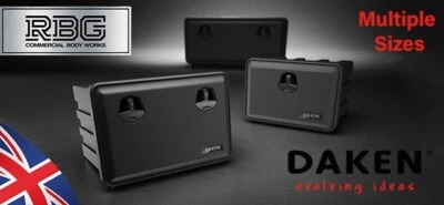 DAKEN JUST Toolbox Multiple Sizes Tool Box Lorry Side Locker Truck Storage Box - Image 1 of 4