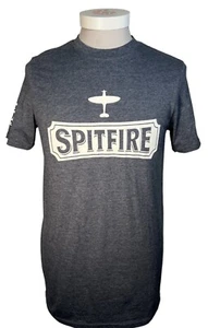 Spitfire Lager Beer T Shirt Blue Size M Shepherd Neame Brewery - Picture 1 of 7