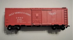 Athearn HO Scale RTR 40' Red Gulf Mobile and Ohio Boxcar road no. 21091 - Used - Picture 1 of 8