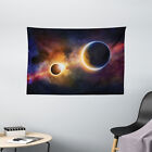 Outer Space Wide Tapestry Planet Earth Stars