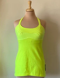 Lululemon Size 8 Yellow Scoop Me Up Tank Top NWT - Picture 1 of 3