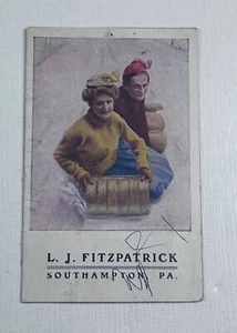 Advertising LJ Fitzpatrick Southampton PA March Brownback Stove Co - Picture 1 of 3