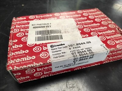 400698151 Lamborghini Gallardo Front Brake Pad Pastiglie Freno Anteriori Foto 1 de 2