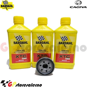 KIT OLIO + FILTRO OLIO BARDAHL XTC C60 10W50 CAGIVA 650 V RAPTOR 2005 - Picture 1 of 1
