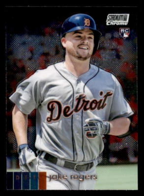 2020 Stadium Club Chrome #295 Jake Rogers RC - Image 1 of 2