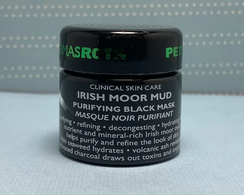 Peter Thomas Roth-Irish Moor Mud Purifying Black Mask Travel Size 0.5oz, NWOB - Image 1 of 3