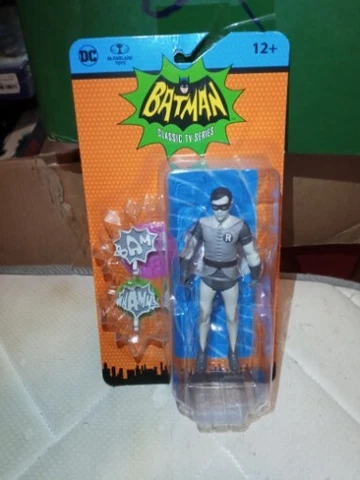 Mcfarlane Batman DC Retro 66 Classics TV Series Robin Black & White 6" 1966 🦇 Cover