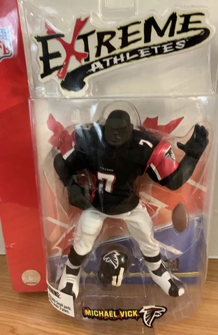 Michael Vick NFL Atlanta Falcons Extreme Athletes Football Action Figure Cover
