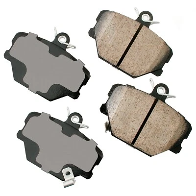 For 2005-2015 Smart Fortwo Disc Brake Pad Set Front Akebono 2006 2007 2008 2009 - Image 1 of 2