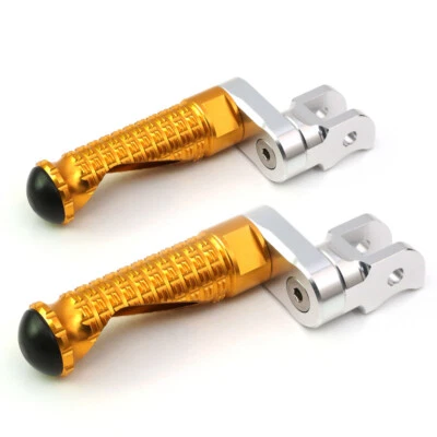 Clavijas delanteras ajustables MPRO para Kawasaki Ninja 650R Z900 Z650 Z900RS Foto 1 de 4