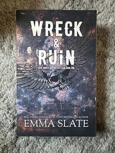 Wreck  Ruin: Blue Angels Motorcycle Club - Paperback By Slate, Emma - GOOD - Picture 1 of 2