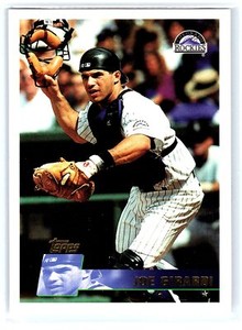 1996 Topps Baseball #36 Joe Girardi    Colorado Rockies