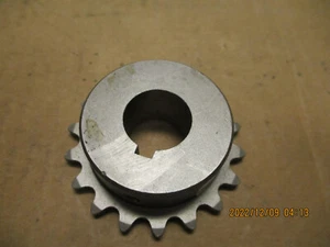 NEW MARTIN SS35B18 X 5/8" BORE, STAINLESS STEEL SPROCKET, KEYWAY, 2 S.S. - Picture 1 of 2