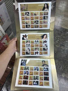 Hong Kong 2010 UNICEF Singer Special Sheet 郭富城 李嘉欣 劉嘉玲 - Picture 1 of 1