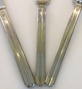 RETRONEU INFINITE Glossy Stainless Flatware Korea Center Line Plain Back -CHOICE - Picture 1 of 13