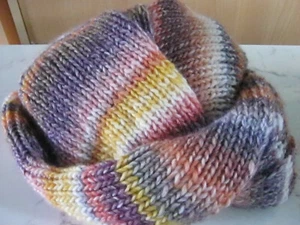 Schal, handegestrickt - 40cm x 170cm- reine  Handarbeit - Picture 1 of 4