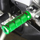 BikeTek Honda Alloy Okrągłe Sports Rider Zielone podnóżki - Przód