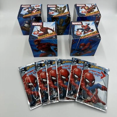 Marvel 48 Piece Puzzle Spiderman Daredevil Captain America Guardians Ironman +++ - Image 1 of 2