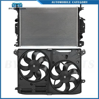 For 2013 2014 2015 2016 2017 2018 Ford Fusion Cooling Fan & Radiator Kit - Image 1 of 4